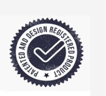 Patented and design registered product